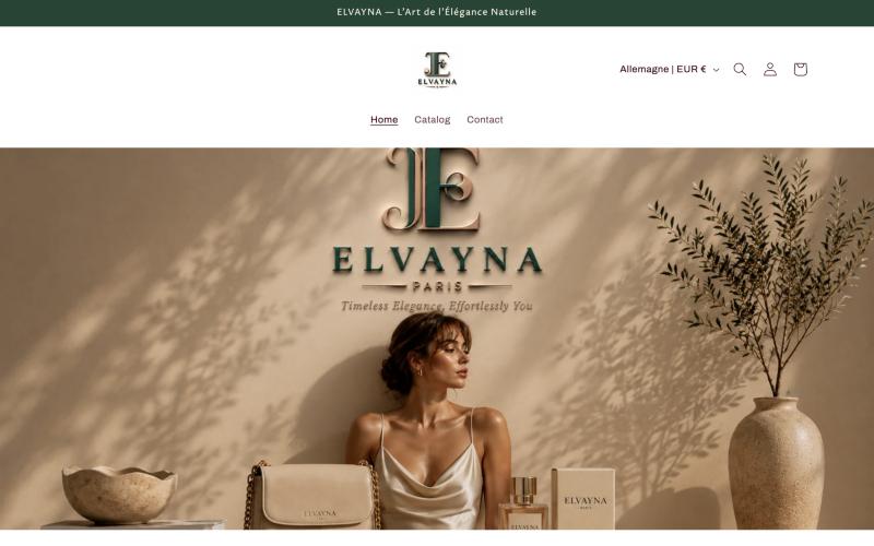 Elvayna storefront
